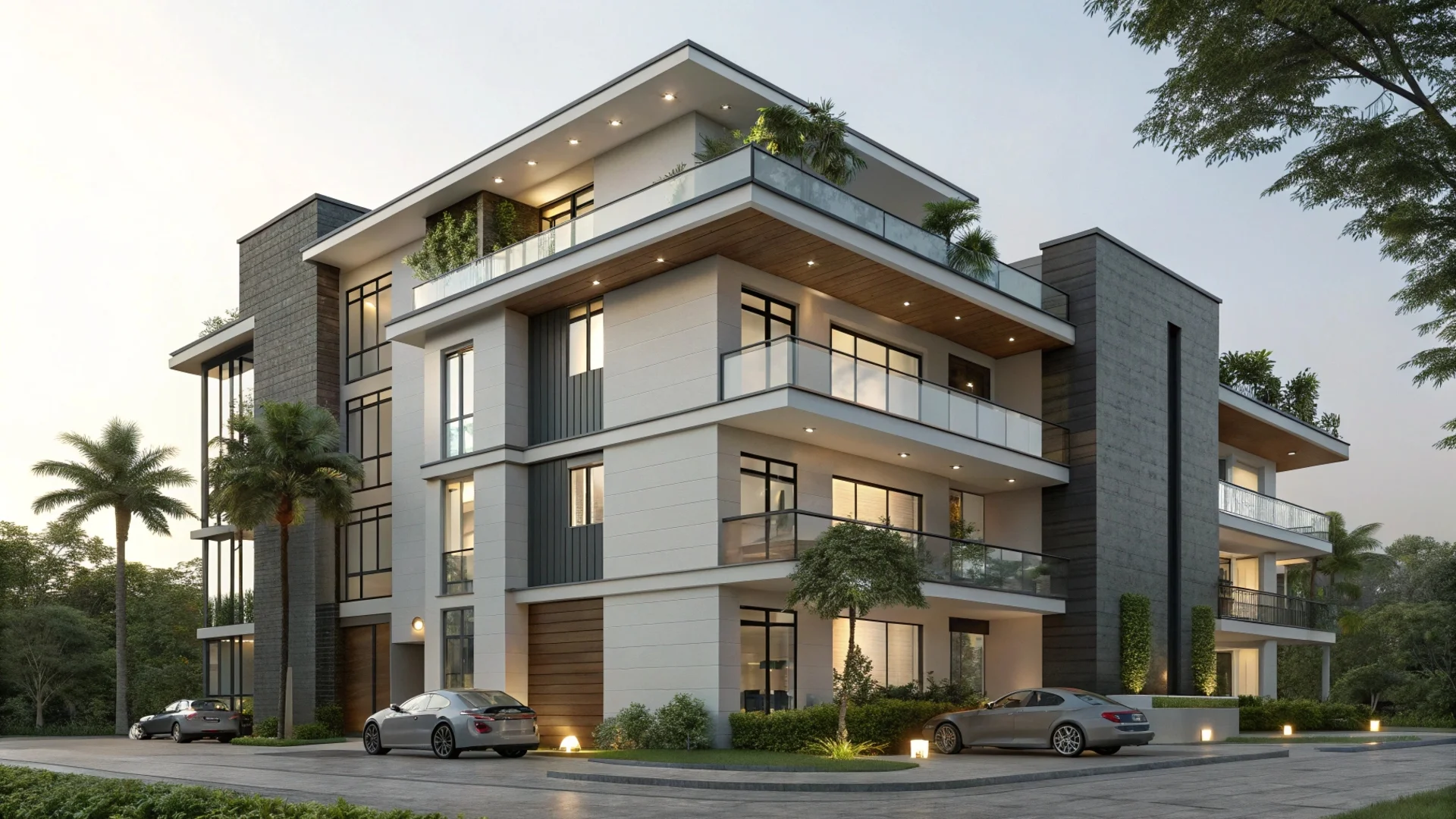 Flats in shantiniketan