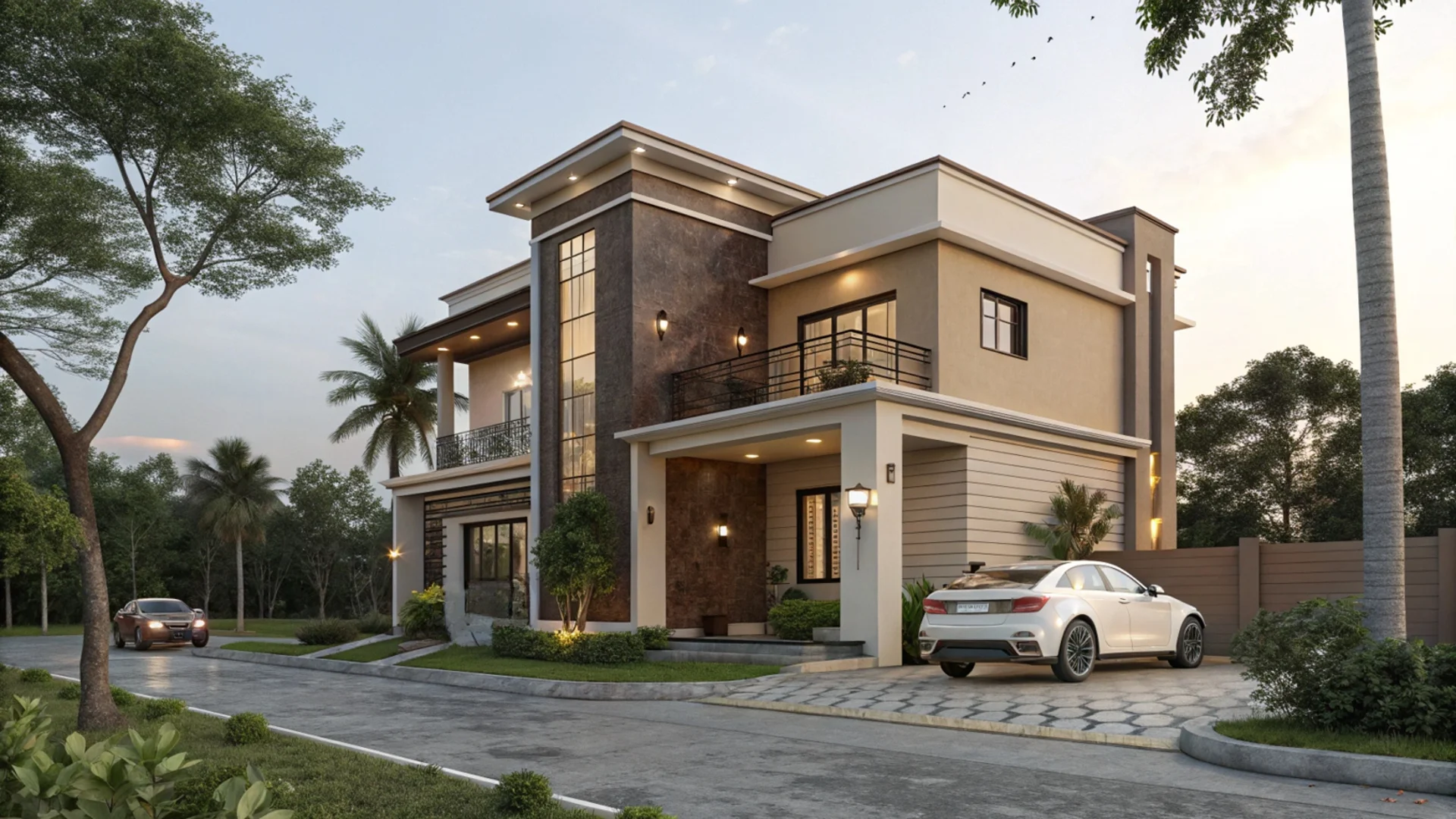 Resale Home with garden in shantiniketan